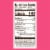 Ghirardelli® Sea Salt Caramel Dark Chocolate Hearts Valentine's Candy Bag Perspective: right