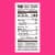 Ghirardelli® Dark Chocolate Lava Cake Hearts Valentine's Candy Bag Perspective: right