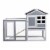Premium Rabbit Hutch for Small Animals - Ultimate Comfort & Security Perspective: right