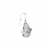 Elements Silver Plated Opalite Hummingbird Drop Earrings Perspective: right