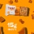 think! High Protein Crispy Squares, Toffee Pretzel Crunch, 4 Count Perspective: right
