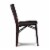 Linon Triena Set of 2 19 Pad Back Folding Chair in Merlot Perspective: right