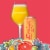 New Belgium Dominga Grapefruit Paloma Craft Beer Perspective: right