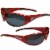 Ohio State Buckeyes Wrap Sunglasses and Bag Set Perspective: right