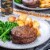 Kinder's® Prime Steak with Black Garlic and Truffle Seasoning Perspective: right