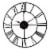 La Crosse Technology Wrought Iron Wall Clock - Black Perspective: right