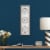 La Crosse Beadboard Quartz Clock with Temp and Humidity Perspective: right
