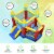 Gymax Inflatable Bounce House Slide Jumping Castle Ball Pit Tunnels Without Blower Perspective: right