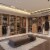 22.5 in. L x 14 in. D Brown MDF Wood Shelf Tall Hanging Closet Unit Perspective: right