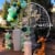LANGXUN White Circle Mesh Decoration Arch Kit for Wedding and Birthday Party Perspective: right