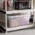 IRIS USA 68Quart/17Gal. Stackable Plastic Storage Bins with Lids and Latch Buckles, Clear Perspective: right