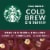 Starbucks Cold Brew Coffee Concentrate Naturally Flavored Dark Chocolate Hazelnut Bottle Perspective: right