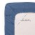 Sweet Home Collection | All Season Solid Bed-in-A-Bag includes Sheet, Queen, Denim Perspective: right
