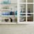 madesmart® Dots Large Stacking Cabinet Shelf in White/Grey Perspective: right