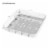 madesmart® Large Soft Grip Silverware Tray - Clear/Gray Perspective: right