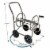Liberty Garden 890 4 Wheel 200 Foot Lightweight Steel Frame Water Hose Reel Cart Perspective: right