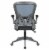 LeisureMod Newton Mesh Office Chair Perspective: right