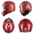 AHR DOT Full Face Flip Up Motorcycle Helmet 2 Visor Bluetooth 5.0 Headset FM M Perspective: right