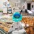 Aquaterior Round Tempered Glass Vessel Sink Vanity Above Counter Basin 2 Packs Perspective: right