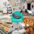 Aquaterior Bathroom Oval Tempered Glass Vessel Sink Counter Top Basin 2 Pack Perspective: right