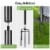 10 Ft String Light Pole Outdoor Metal Pole Aluminum Patio Backyard Party 2 Pack Perspective: right