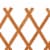 Garden Trellis Fence Orange 47.2 x35.4 Solid Firwood Perspective: right