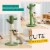 Cactus Cat Tree Cat Scratcher with Sisal Scratching Post and Interactive Dangling Ball For Perspective: right