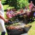 Portable BBQ Barbecue Grill Foldable Charcoal Grill Camping Garden Outdoor Travel Perspective: right
