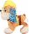 Paw Patrol Rubble Plush Dog Perspective: right
