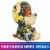 PAW Patrol: The Mighty Movie Mighty Pups Rubble Plush Toy Perspective: right