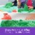 Kinetic Sand™ Green Sand & Molds Sandbox Set Perspective: right