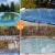 EDOU BLACK DIRECT Pool Cover Pump | HEAVY DUTY | 850 GPH | 75 W | 16' Hose & Adapters Perspective: right