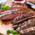 Greensbury Organic Grass-Fed Flank Steak (10 Steaks, 8oz each) Perspective: right