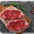 Greensbury Organic Grass-Fed New York Strip (10 Steaks, 10oz each) Perspective: right
