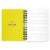 Lined Notebook Spiral Bright Colors Star  College Ruled Notebook for Journaling Perspective: right