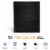 AOBABO 3 Drawer Lateral File Cabinet w/ Lock for Letter/Legal Size Paper, Black Perspective: right