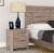 Emerald Home Furnishings Lakeview Oakley 2 Drawer Nightstand Perspective: right