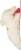 Multipet Plush Lamb Chop Dog Toy Perspective: right