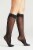 On The Go Opaque Black Trouser Socks Perspective: right