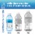 Vitaminwater® Zero Electrolyte Enhanced Ice Blueberry Lavender Flavored Bottled Water Perspective: right