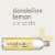 Smartwater+ Renew Vapor Distilled Electrolyte Dandelion Lemon Flavored Bottled Water Perspective: right