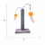 SmartyKat Scratch 'N Spin Carpet Scratching Post with Spinning Wand Toys Perspective: right