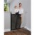 KidCo Retractable Safeway Mesh Quick Release Baby Toddler Safety Gate, Black Perspective: right