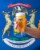 Short's Brewing Co. Local's Light American Lager Craft Beer Perspective: right