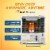 HeatMate 10,600 BTU Radiant Kerosene Heater HMN110 Perspective: right
