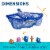 SwimWays Disney Finding Dory Mr. Ray's Dive and Catch Game Perspective: right