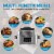 BBday 6.50 Quart 10 in 1 Combination Electric Air Fryer & Indoor Smokeless Grill Perspective: right