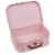 Jewelkeeper Pink Floral Paperboard Suitcases, Set of 3 Perspective: right