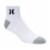 Hurley Mens Quarter Crew Socks - White Perspective: right