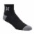 Hurley Mens Quarter Crew Socks - Black Perspective: right
